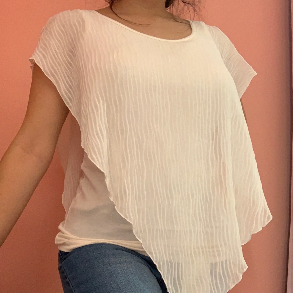 White going out top
